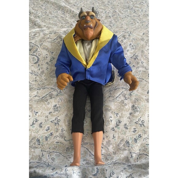 Disney Store Beauty and The Beast Prince Adam Beast Classic Doll Figure 12" Tall - Picture 5 of 8